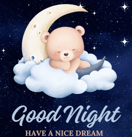 Beautiful Good Night Animated GIF Images