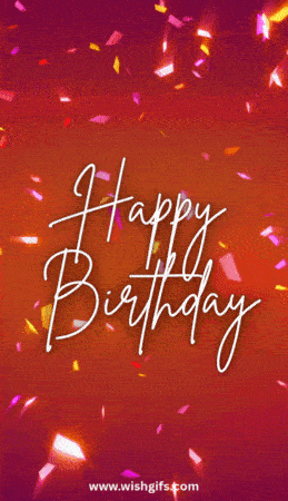 Beautiful Happy Birthday Animated GIF Images