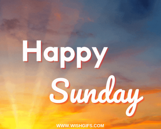 Happy Sunday Animated GIF Images